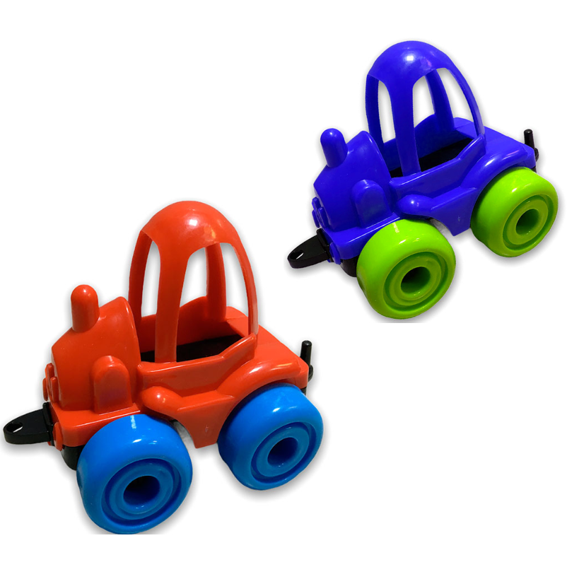 Autitos MP Por Unidad (7 Modelos Enganchables) 12Cm X  8,5Cm Modelo: Tractor