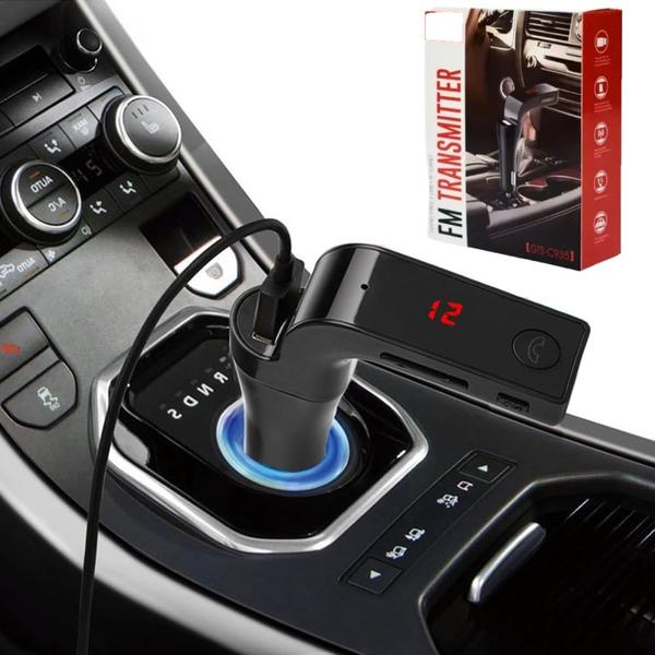 Modulador Transmisor Fm Transmiter Auto Bluetooth Radio Aux Y Cable