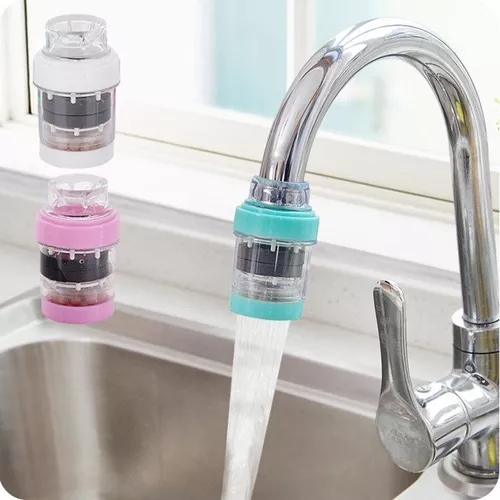 Filtro Purificador De Agua Canilla Descartable Filtro Piedra Imán Para Pico de 18 a 23 mm