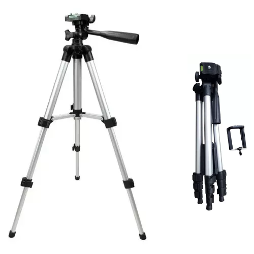 Trípode Celular Camara Aluminio 1,20 Metros Plegable