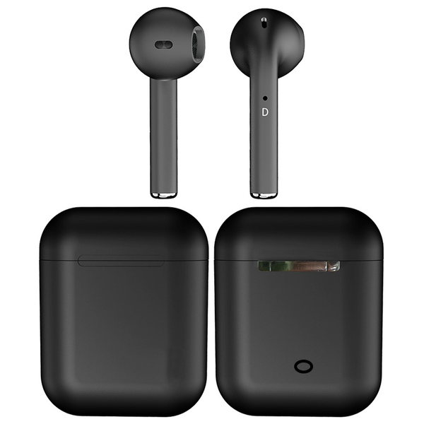 Auriculares Inalambricos 12s V5 Tws  Color Negro