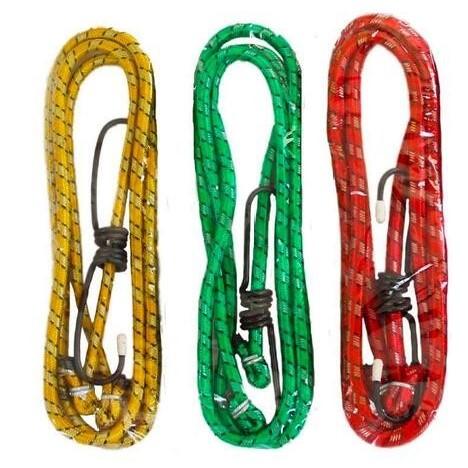 X3 Unidades Soga Tensor Elástico Ganchos de Metal Viajes Portaequipaje Otros En Bolsa