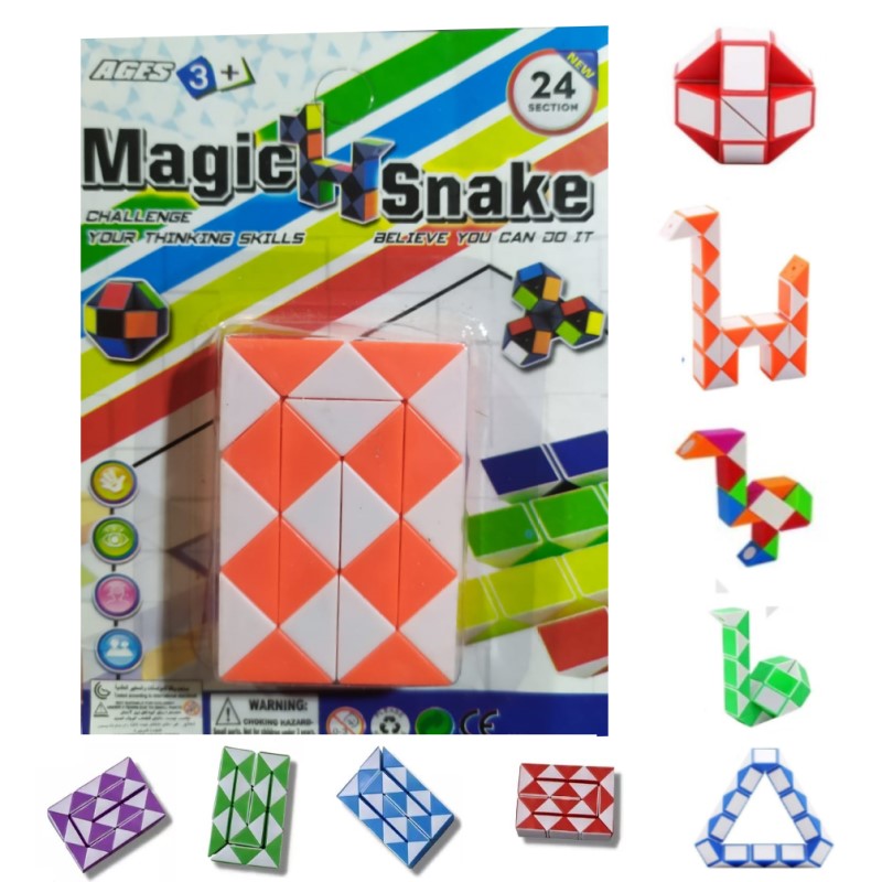 Cubo Mágico Snake Serpiente Rubik Presentación: A