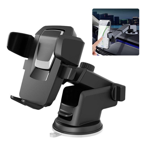 Lanzamiento Soporte Caf  Auto Celular Reforzado 360 Extensible Automovil